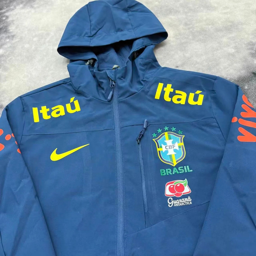 Veste Impérmeable du Brésil Bleu