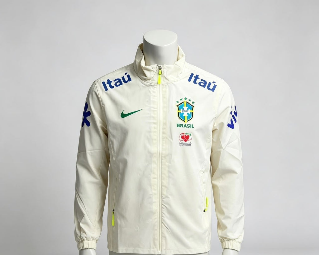Veste Imperméable Légère du Brésil - Blanc crème