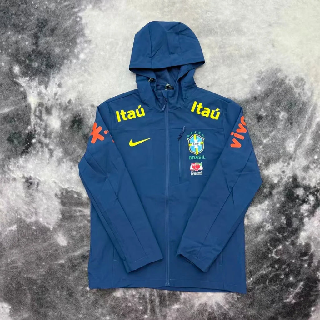 Veste Impérmeable du Brésil Bleu