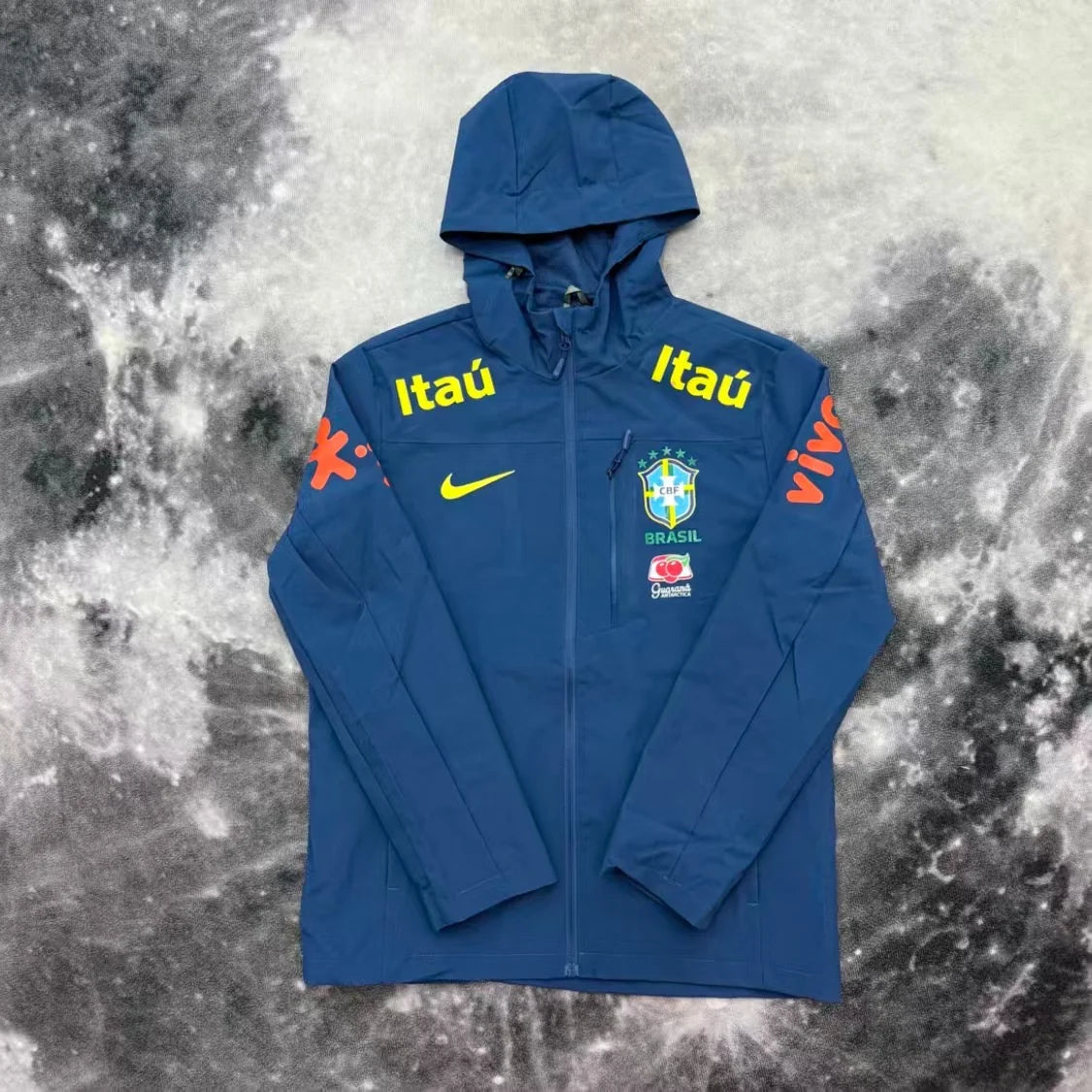 Veste Impérmeable du Brésil Bleu