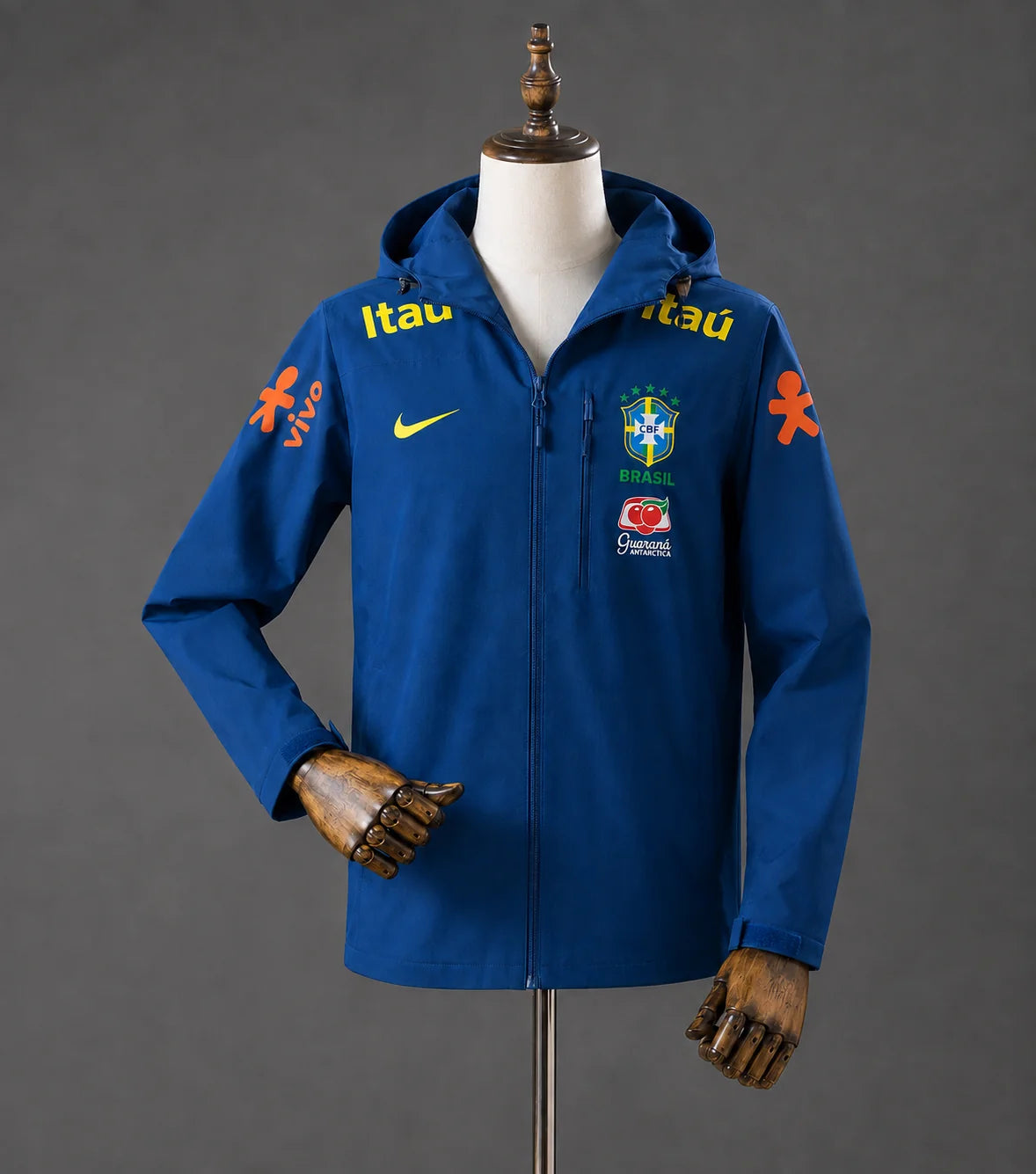 Veste Impérmeable du Brésil Bleu