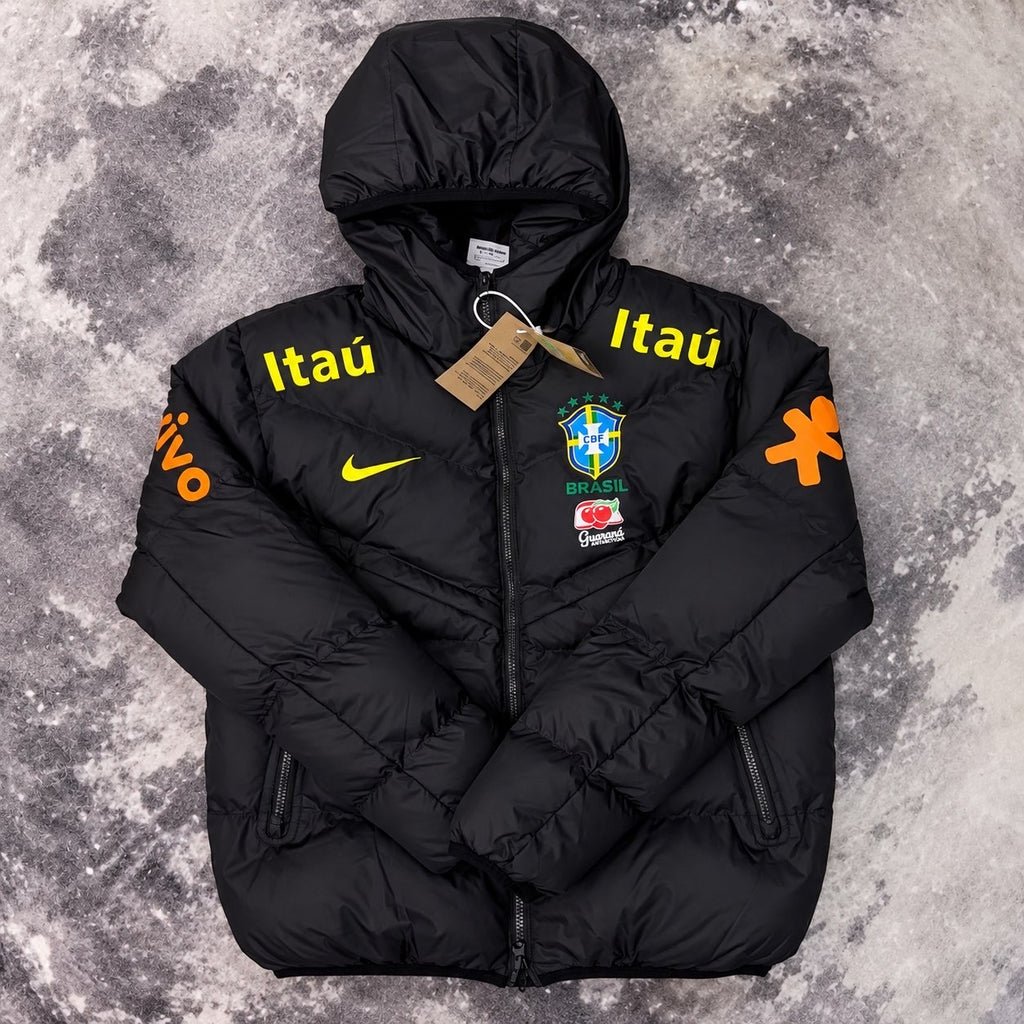 Doudoune imperméable du Brésil Noir