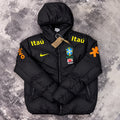 Doudoune imperméable du Brésil Noir