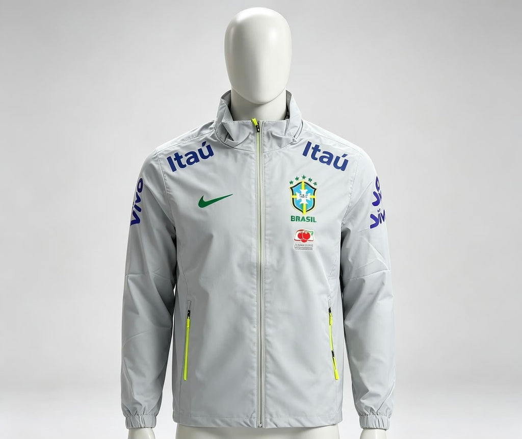 Veste Imperméable Légère du Brésil - Gris Clair